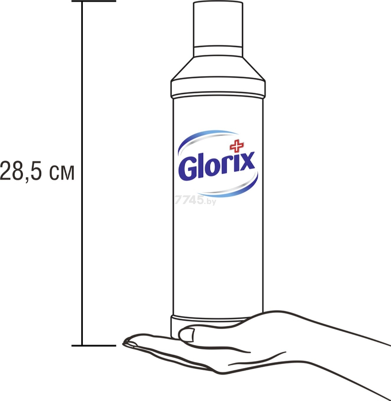 Средство для мытья полов GLORIX Лимонная Энергия 1 л (8711600362284) - Фото 13